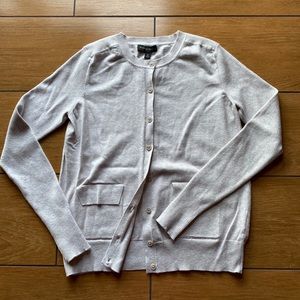 Banana Republic Bone Colored Cardigan- Medium